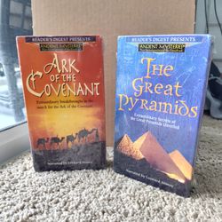 Reader's Digest Ancient Mysteries Great Pyramids Ark of the Covenant VHS
