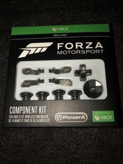Xbox one elite controller component kit Forza Motorsport for