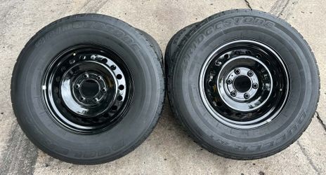 Bronco 17 Inch Wheels And Tires 6x139/6x5.5