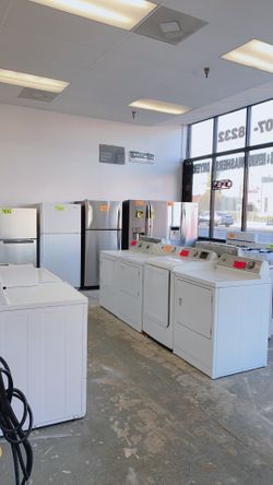 Electric And Gas Dryers- Different brands and prices available.