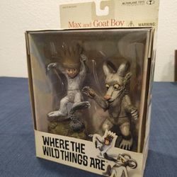 MAX AND GOAT BOY Where The Wild Things Are 2000 McFarlane Toys Action Figure