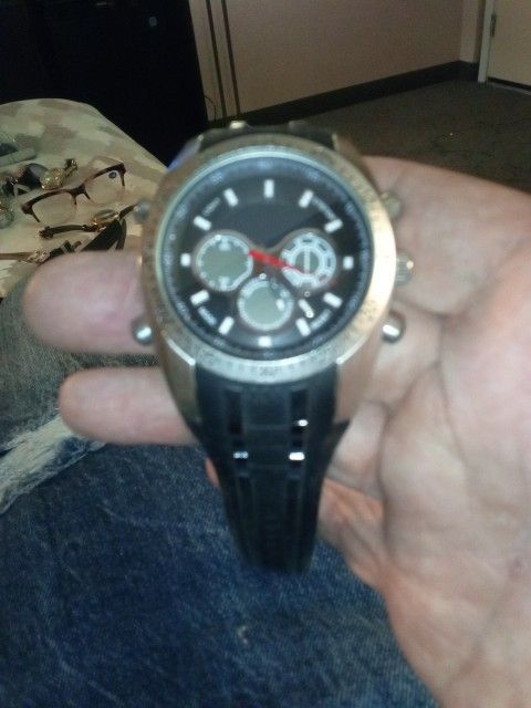 Two Men's Watches One With 60 Bucks One Was 50 Selling Both For Highest Bid