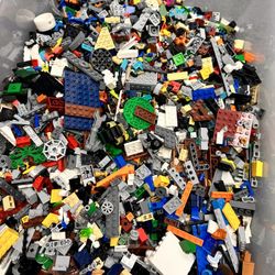 Lego Mixed Lot 22 Pounds With Mini Figures 