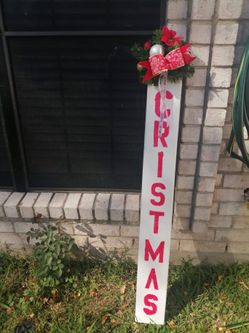 Outdoor wooden Christmas decorations