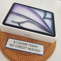 Apple iPad Air 6 Tablet NEW - Pay $1 DOWN AVAILABLE - NO CREDIT NEEDED