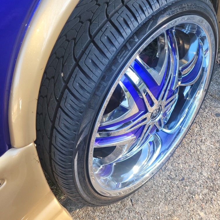 26in Rims And Tires