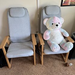 Sharper Image Massage Chairs - Set Of Two