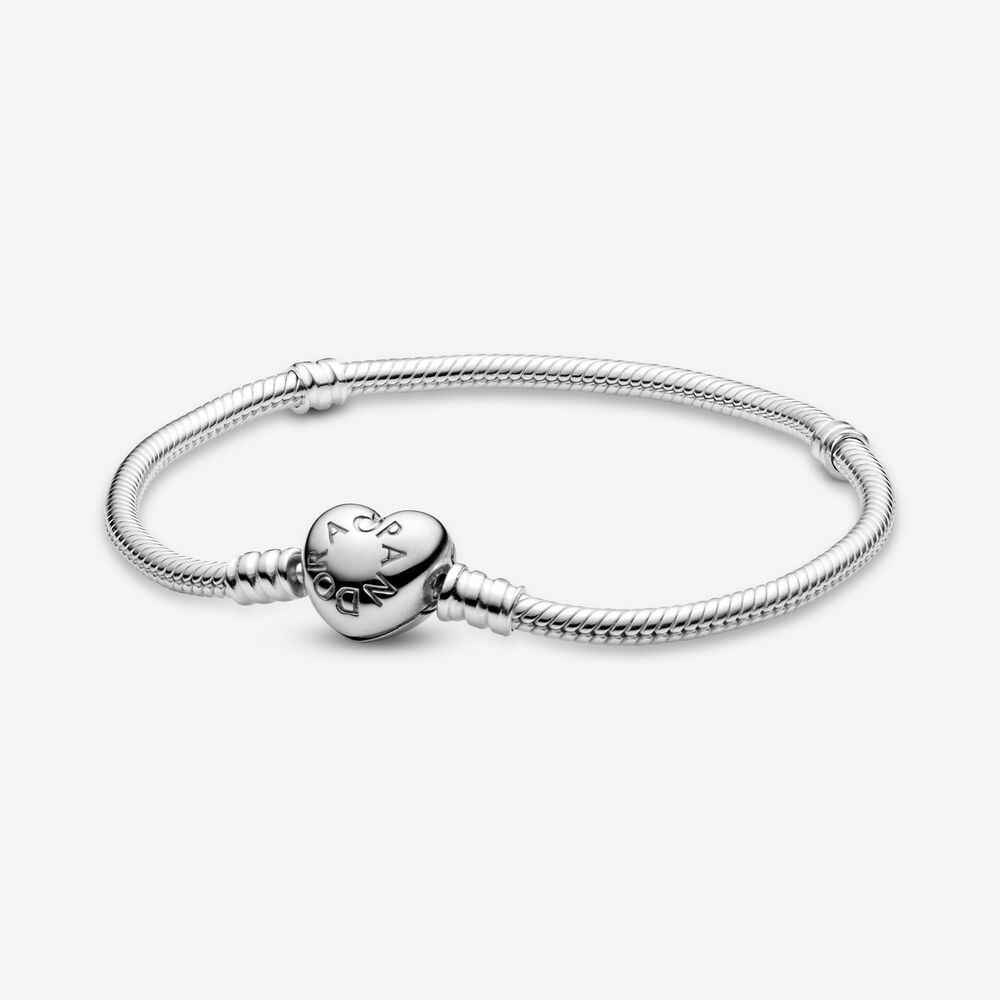 Pandora Moments Sterling Silver Charm Bracelet With Mother & Daughter Charms