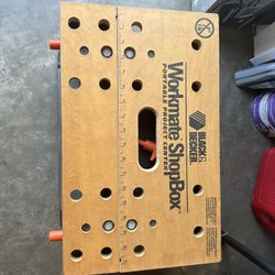 VINTAGE BLACK & DECKER® Workmate® ShopBox Project Center Tool Box