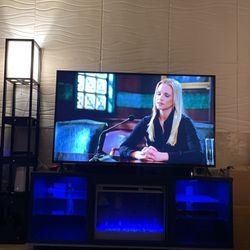 Lg Tv 68 “with fire place