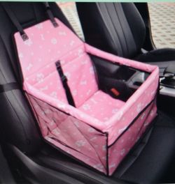 New pet dog car booster seat carrier. Portable foldable carrier with belt. Pet up to 30 lbs. Chandler Blvd and 46 st Phoenix 85044