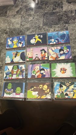 Dragon ball Z - 12 card lot