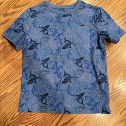 Shark Boys Shirt Size 7