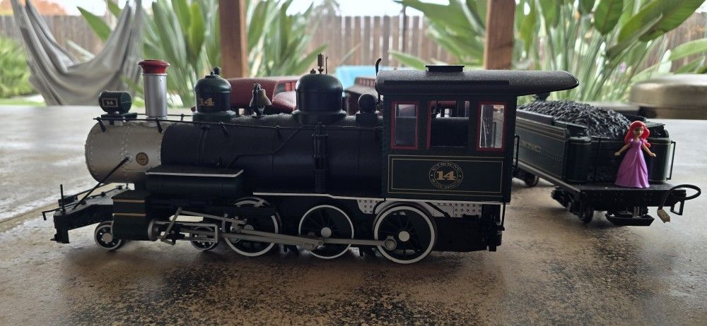 Train G Scale 4 Car And Lots Of track