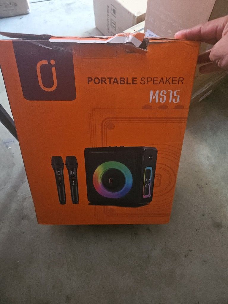 PPMIC KARAOKE MACHINE 2 MICROPHONES