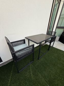 Outdoor Bistro Table and Chair Set