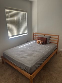 IKEA Full Size Bed Frame + Matress