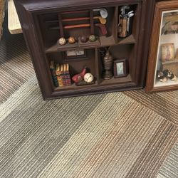 Golf Themed Shadowbox  4 Total 