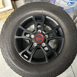 18” TRD BBS Forged Wheels with Tires And Set Of 2” Spacers