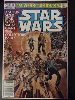 Star Wars #50 (1981) Marvel Comics Giant 50th VF/NM 1st IG-88 Cameo