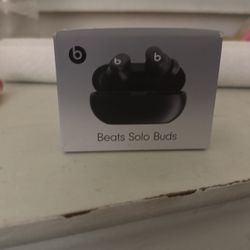 Beats Solo Black Studio Buds. Never Opened