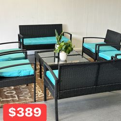 ‏New inbox patio set (we finance and deliver)($54 down,90 day no interest  payment plan)