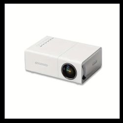 Mini Portable Projector, Home Theater Movie Projection, Supports HD Resolution, Supports Multiple Interfaces, Built-in Speakers, Suitable For Indoor, 