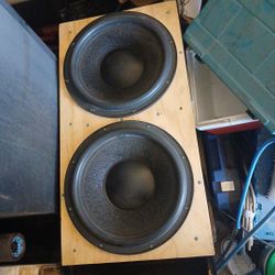 15 Inch Subs  Brand : Mr Music Man 
