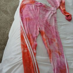 Nylon Jogging Suit, Half Top, REALLY CUTE