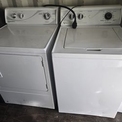 Speed queen washer and dryer set Electric topload