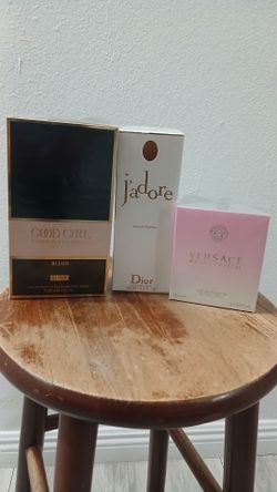 Designer Fragrance Bundle – Dior, Versace, Carolina Herrera