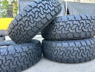 265 70 17 LT AMP TERRAIN PRO AT NEW TIRES