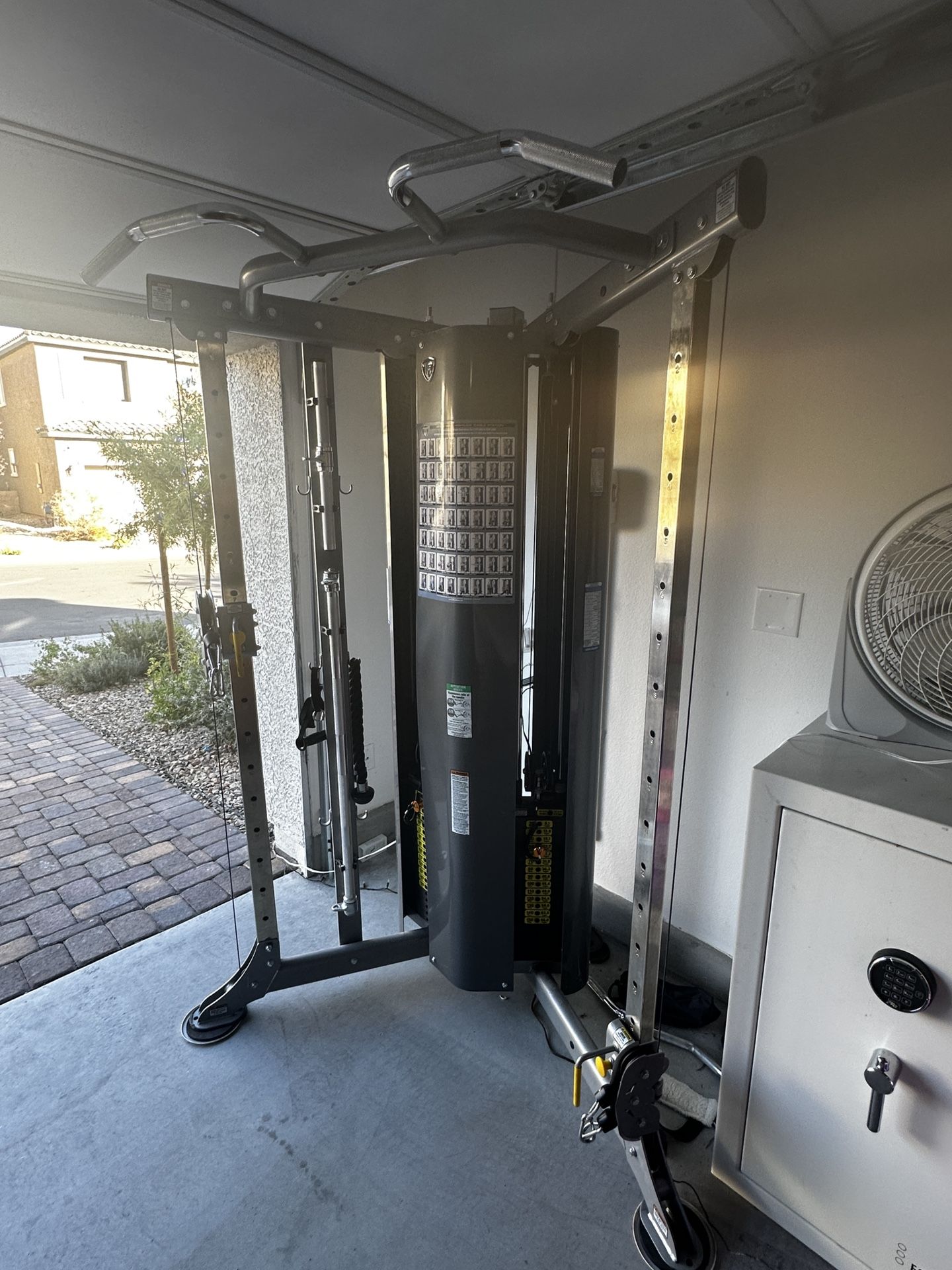 TUFF STUFF FUNCTIONAL TRAINER – 400 LBS TOTAL