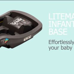 Evenflo LiteMax Infant Car Seat Base – Stay-in-Car Convenience, Black !!!!