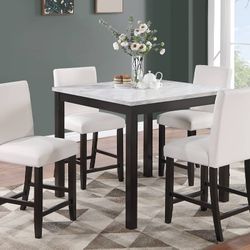 5PC Counter Height Dining Table Set