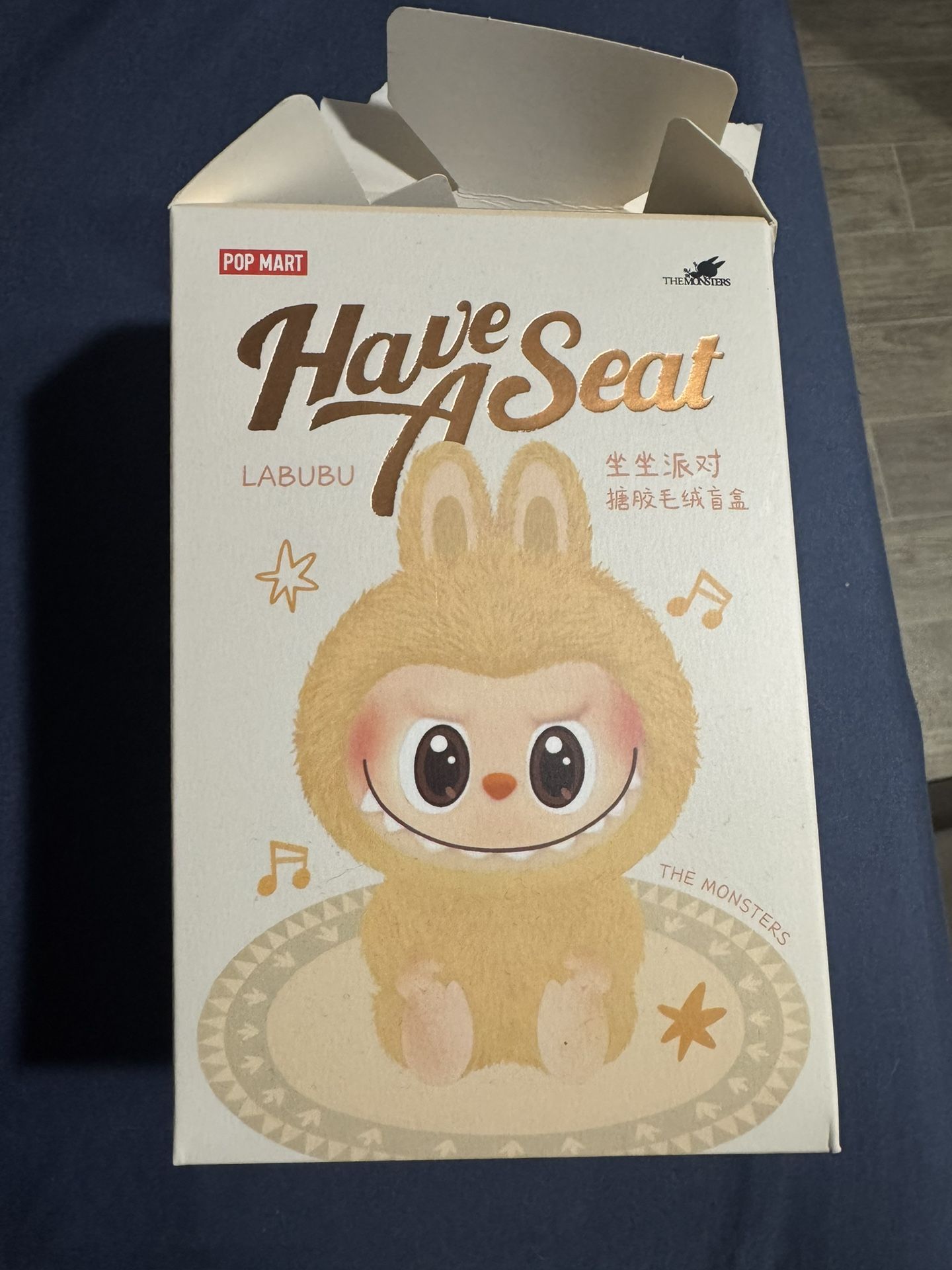 Labubu Have A Seat QUQU box opened wrapper sealed!