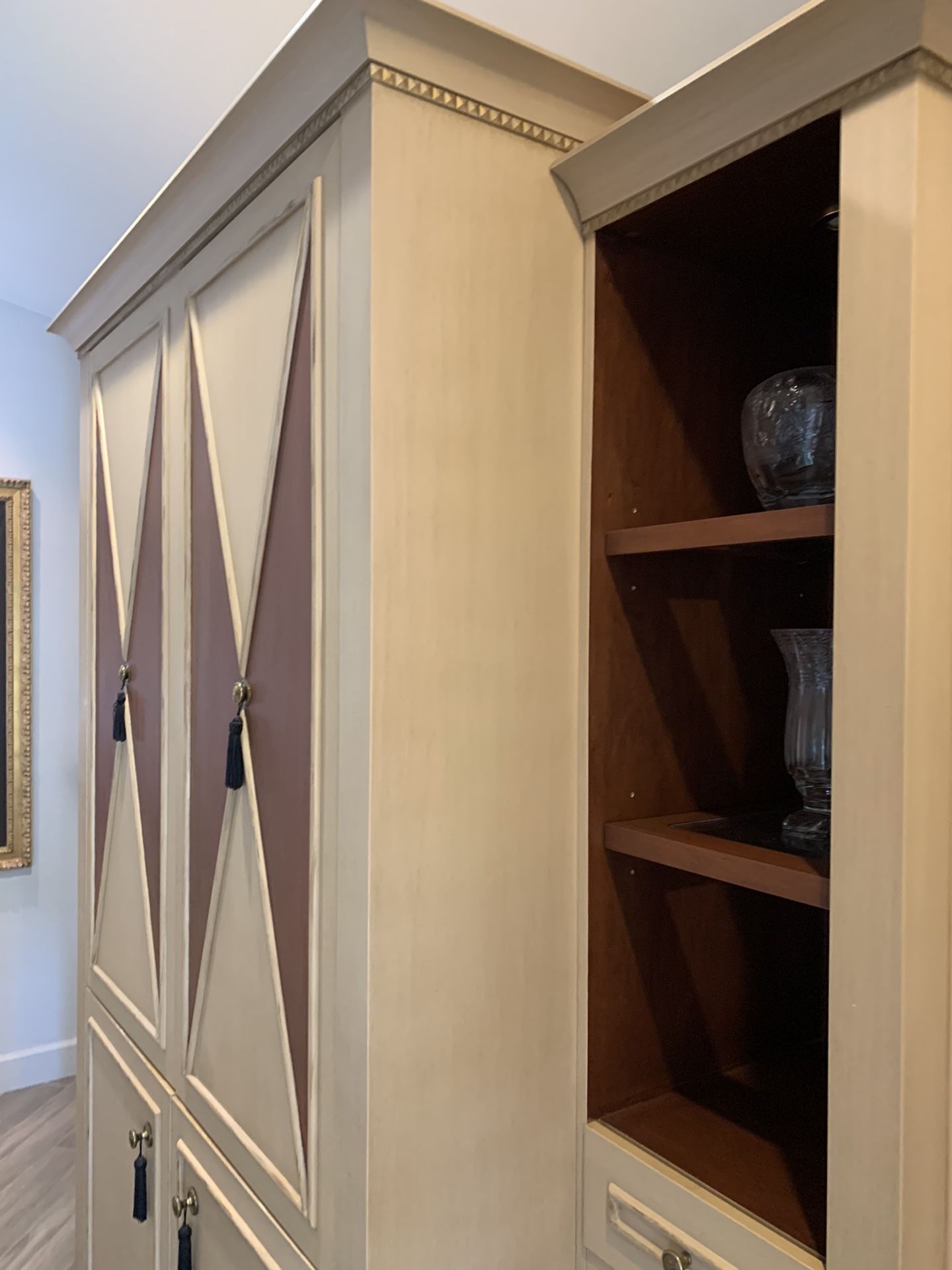 Beautiful Wall Unit - Paid $7500 - Asking $250 94” X 86” X 34”