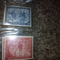 Vintage Stamps Late 1800s/Mid 1900s