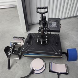 HAT, TSHIRTS, CUPS PRINTING MACHINE