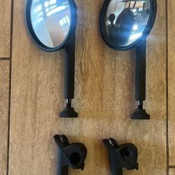 CMM OFFROAD JEEP PILLAR MOUNT MIRRORS