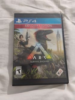 ARK Survival Evolved Explorer's Edition PS4 for trade or sale.