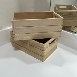 Home Decor- Wooden Storage Boxes
