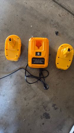 18v batteries and charger for Dewalt tools