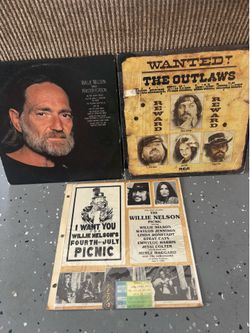 Willie & Waylon albums & memorabilia