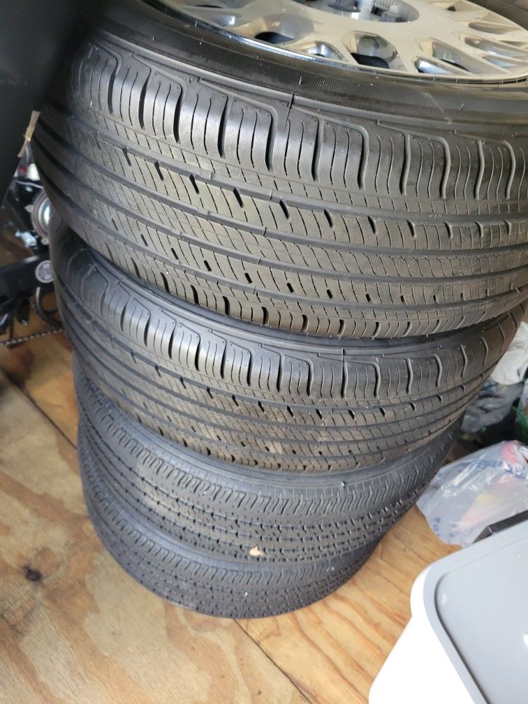 rims and tires with covers Bolt Pattern 5x4.5" (or 5x114.3mm