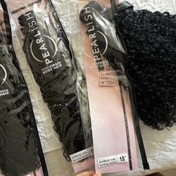 3 bundles of 18 inch Burmese Curl (Pearling Bundles) for sale 💕
