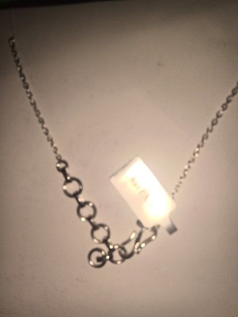 Rainbow Moonstone Silver Necklace