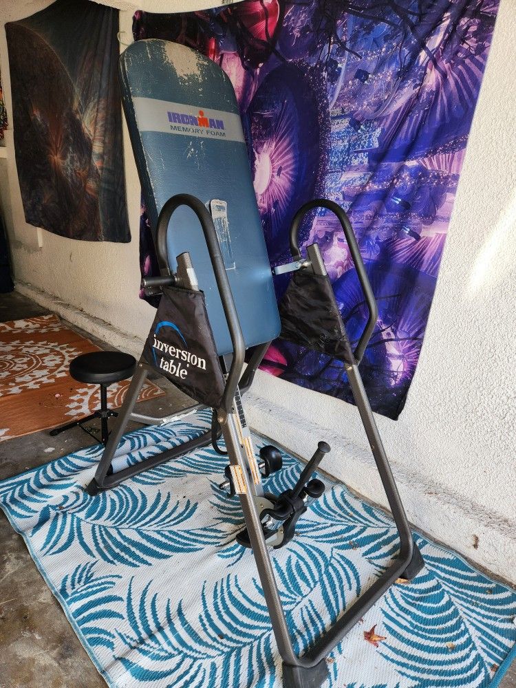 Ironman Memory Foam Inversion Table for Sale in Long Beach, CA - OfferUp