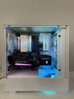 🔥 White NZXT Gaming PC – i9-11900K/ RTX 3070 Ti / 32GB RAM /🔥