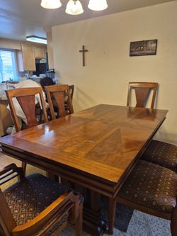Solid wood Dining table set